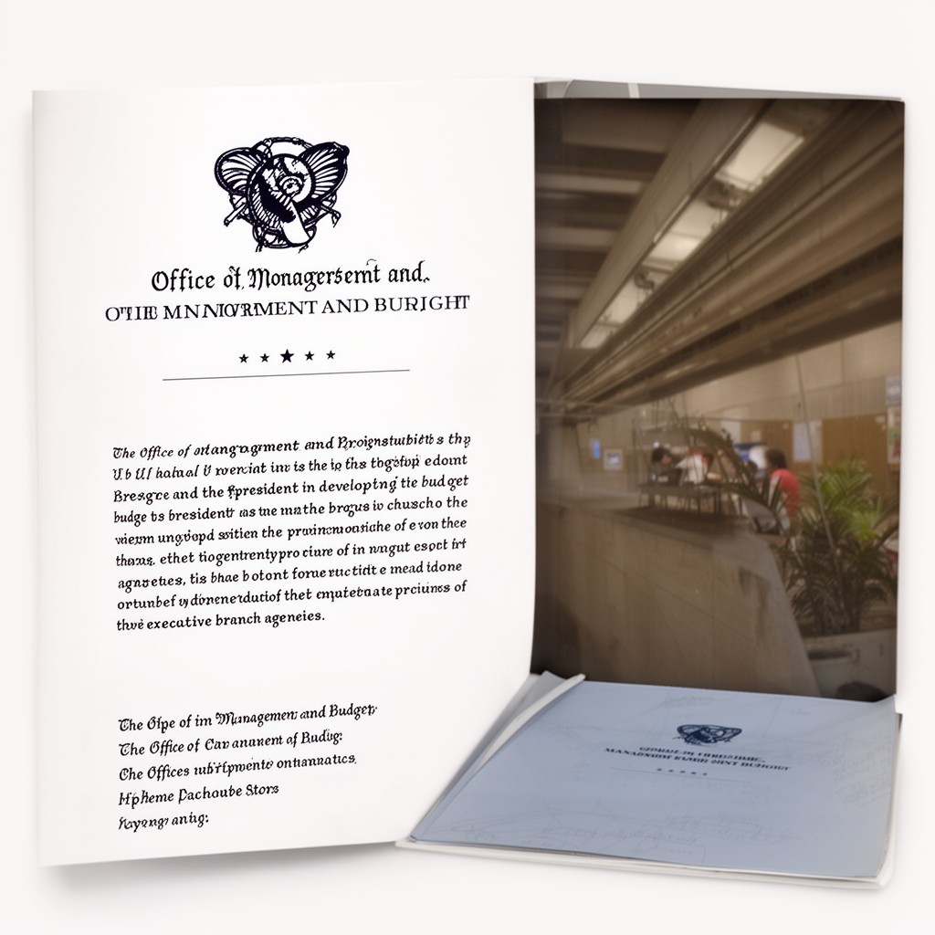 AI-generated illustration of Office of Management and Budget