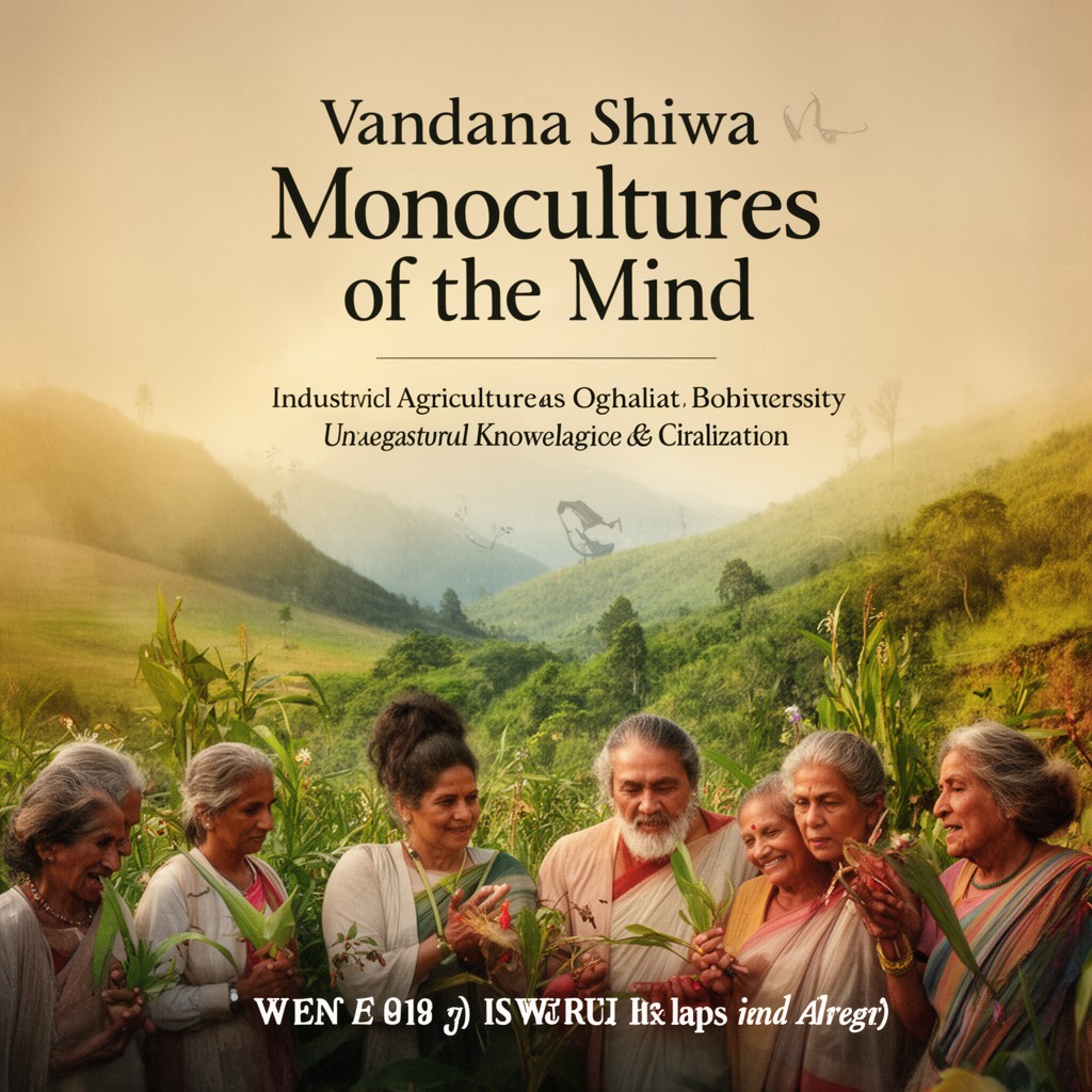 AI-generated illustration of Monocultures of the Mind