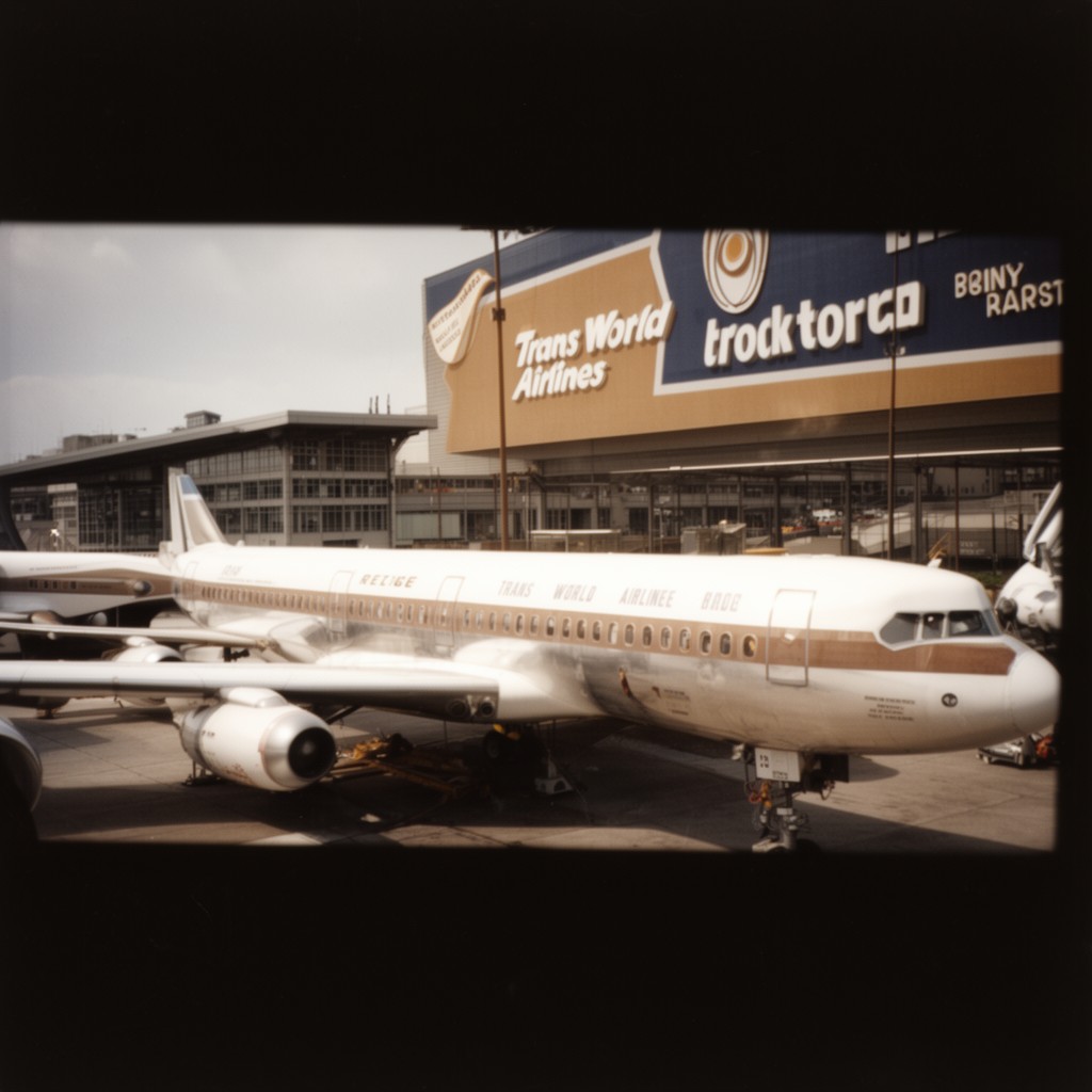 AI-generated illustration of Trans World Airlines