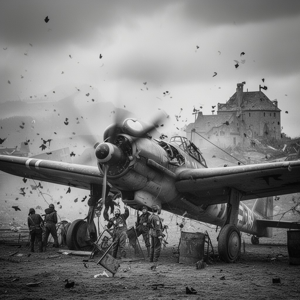 AI-generated illustration of Junkers Ju 87