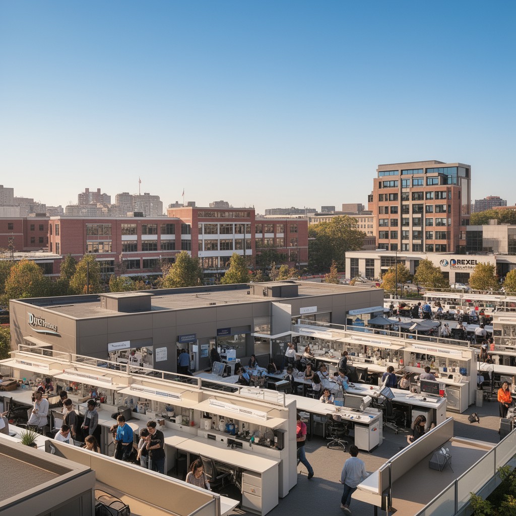 AI-generated illustration of Drexel University College of Medicine (facilities)