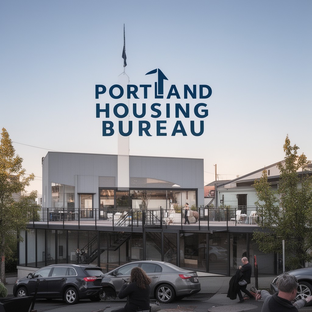 AI-generated illustration of Portland Housing Bureau