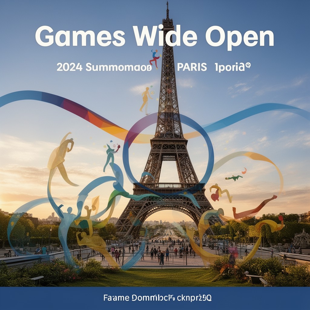AI-generated illustration of Games Wide Open