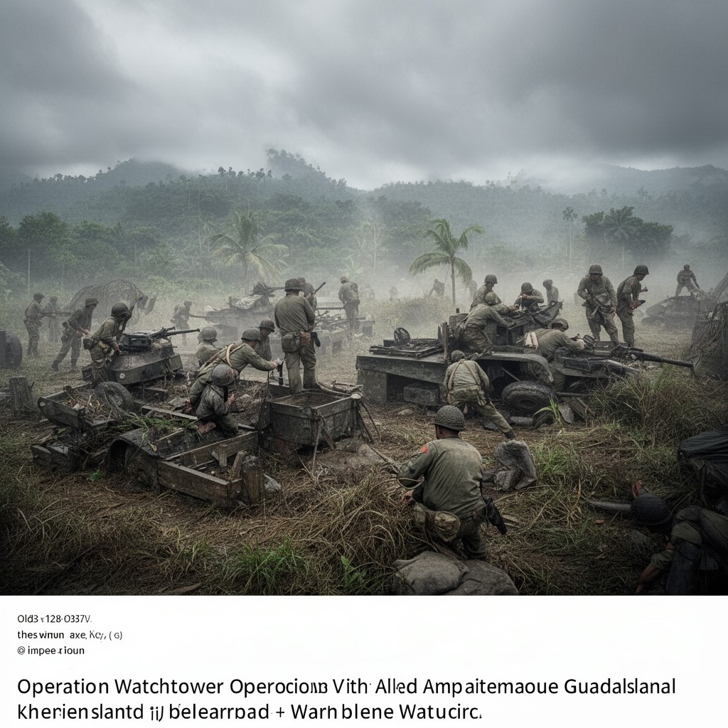 AI-generated illustration of Operation Watchtower