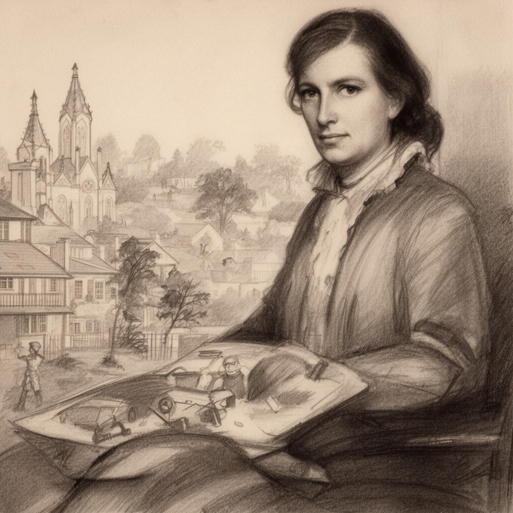 AI-generated illustration of Stowe