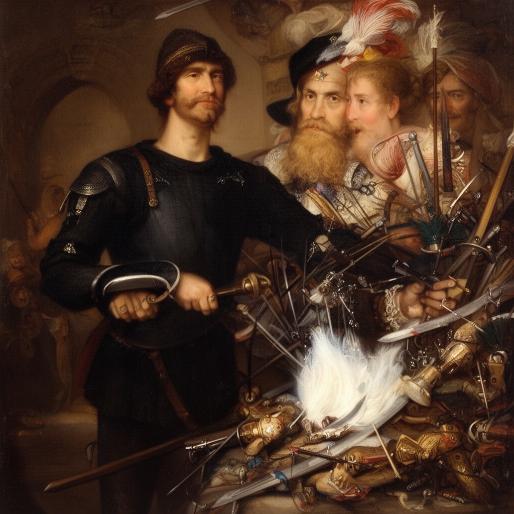 AI-generated illustration of Richard III of England