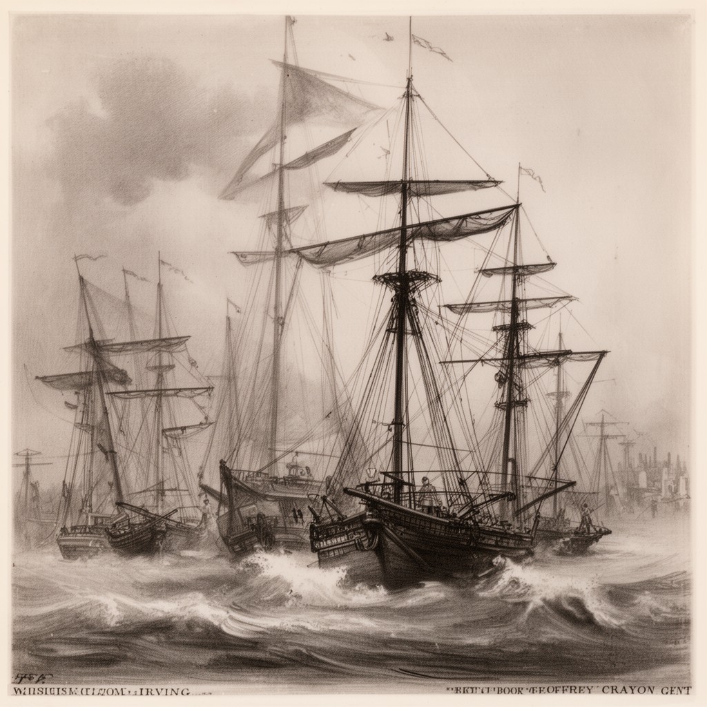 AI-generated illustration of The Voyage