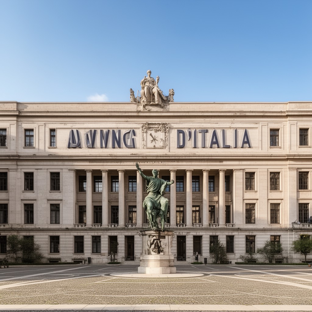 AI-generated illustration of Banca d’Italia