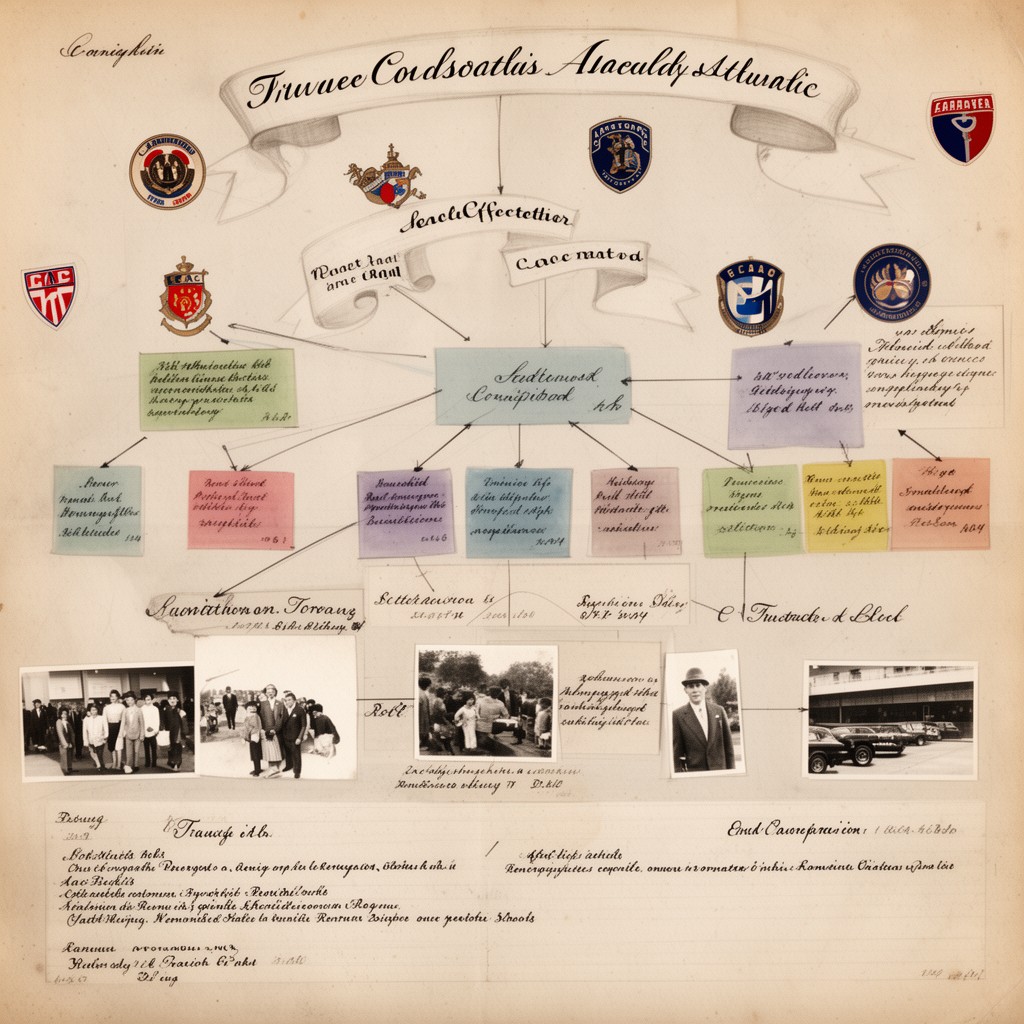 AI-generated illustration of ECAC (historical regional governance)