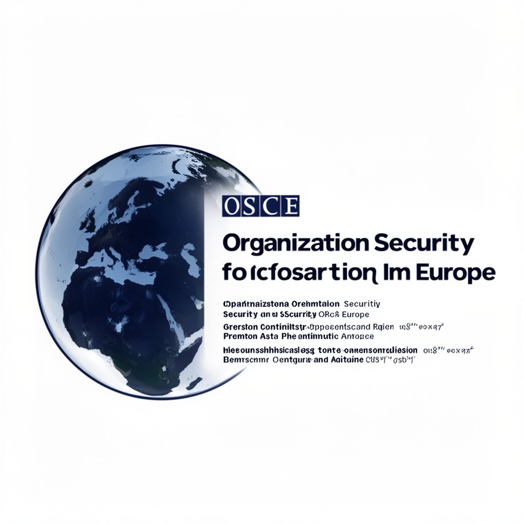 AI-generated illustration of Organization for Security and Co-operation in Europe