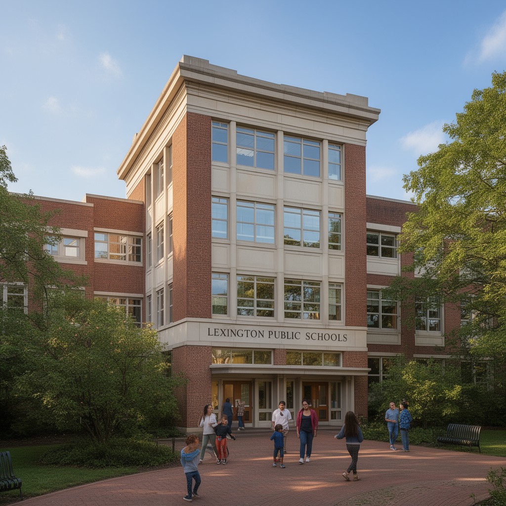 AI-generated illustration of Lexington Public Schools