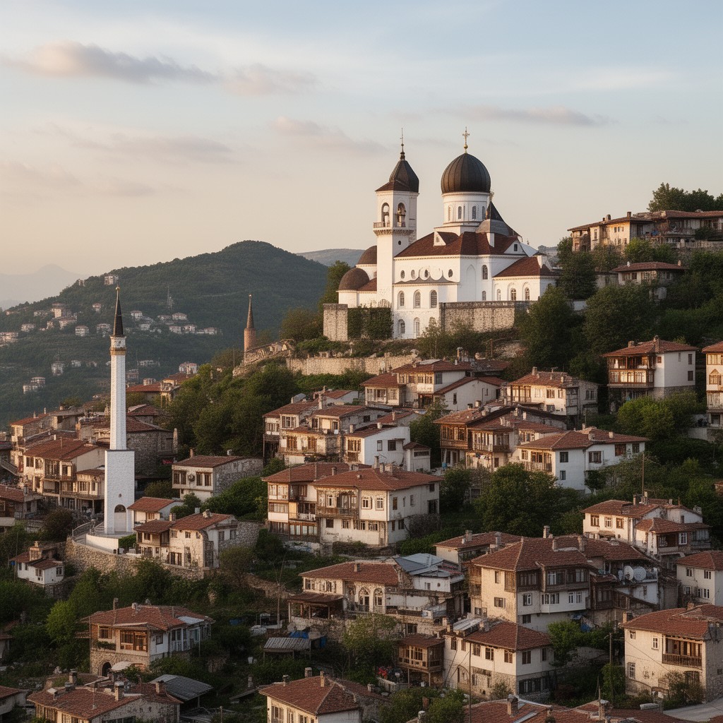 AI-generated illustration of Balkan Turkish
