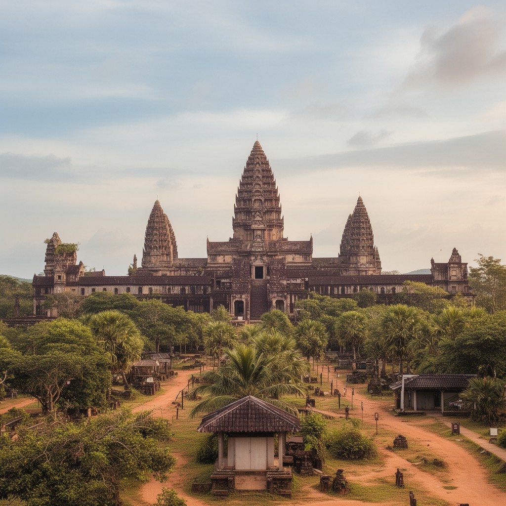 AI-generated illustration of Cambodia