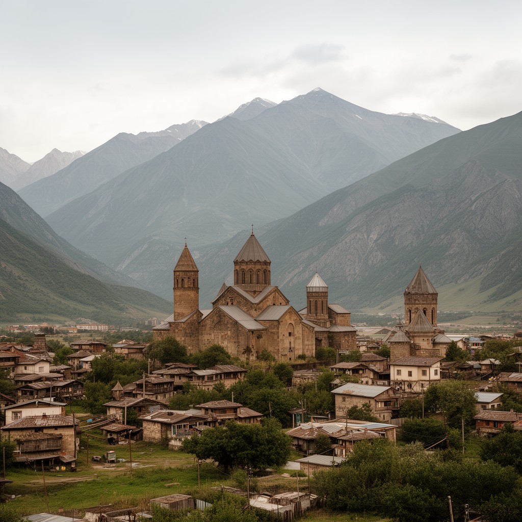 AI-generated illustration of Mtskheta-Mtianeti