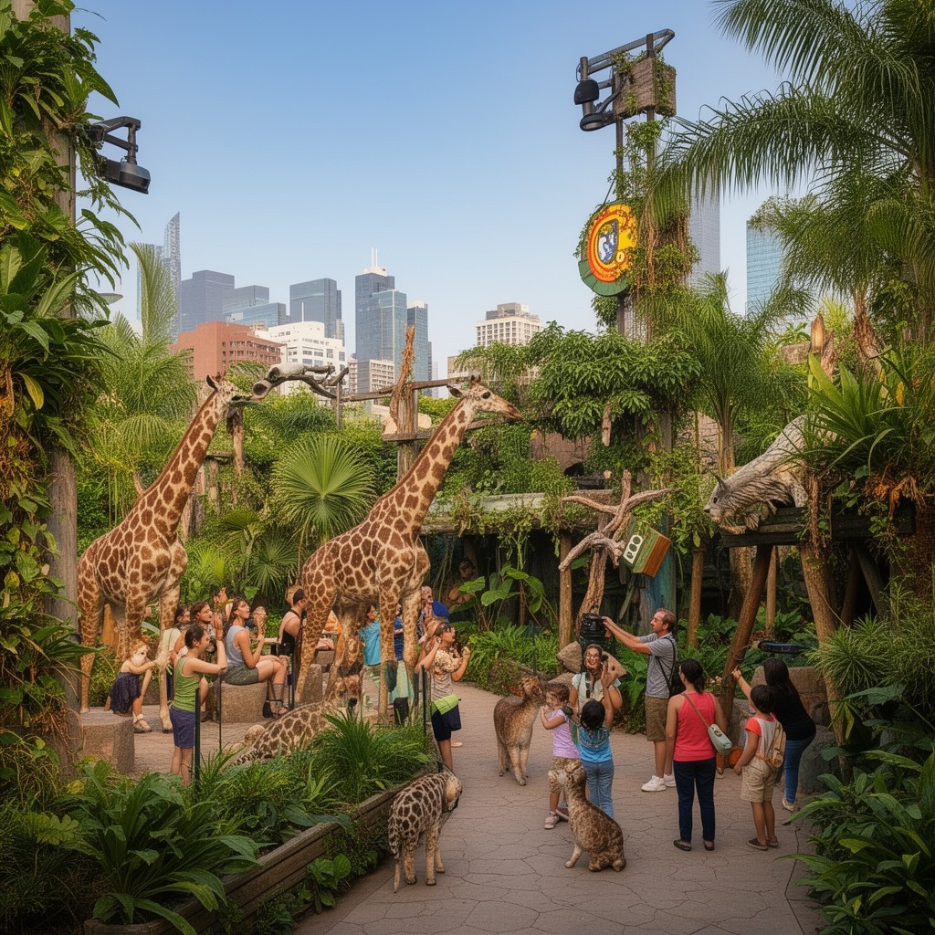 AI-generated illustration of Urban Jungle