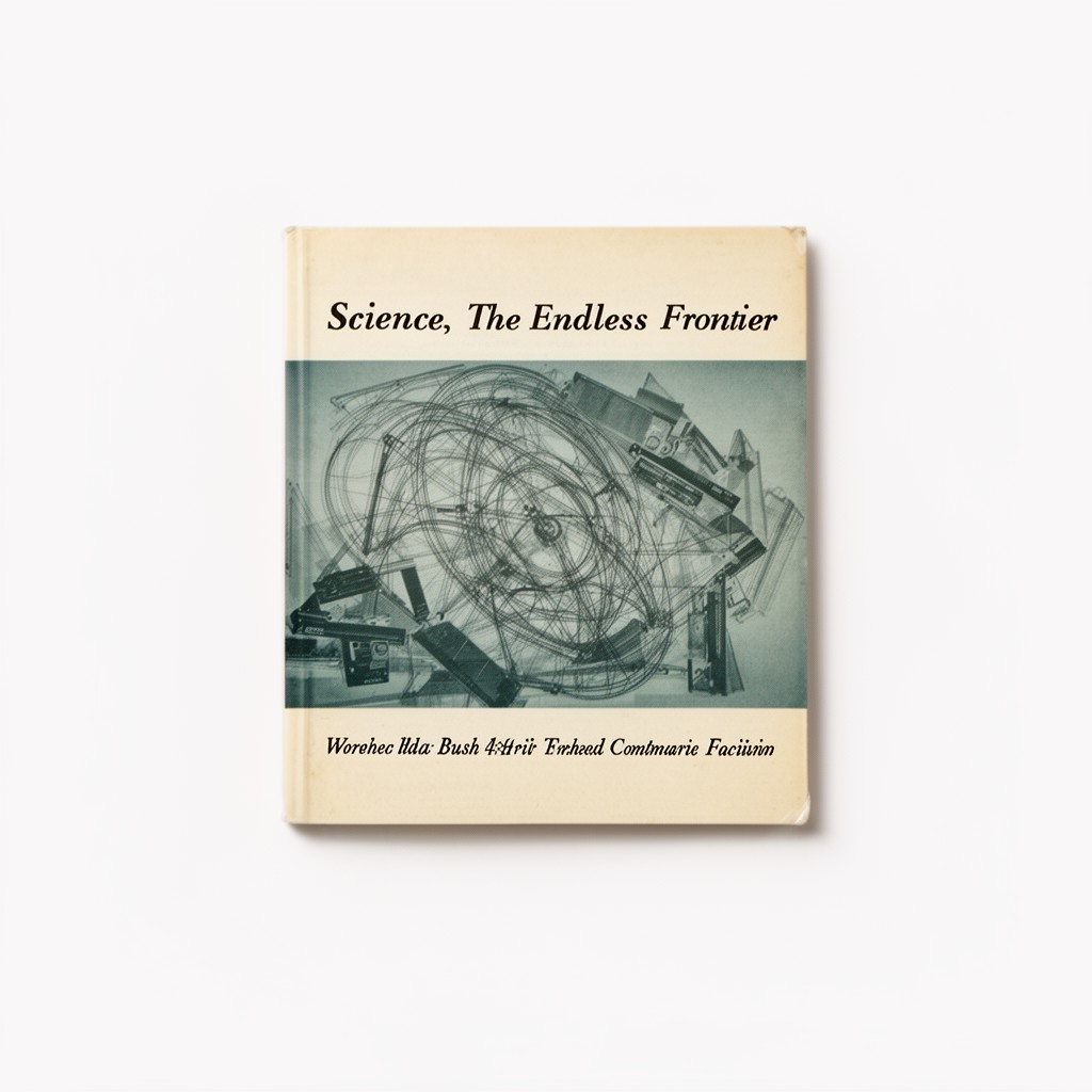 AI-generated illustration of Science, The Endless Frontier