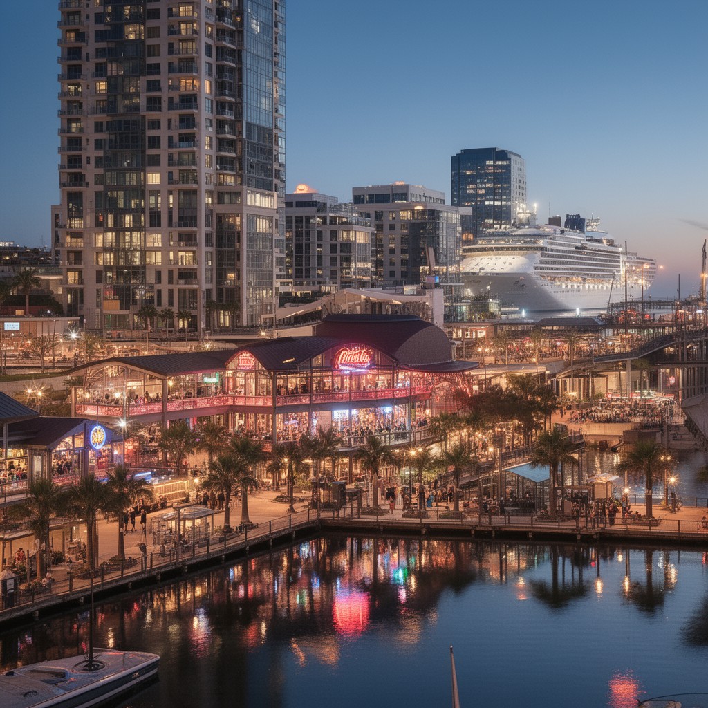 AI-generated illustration of Channelside