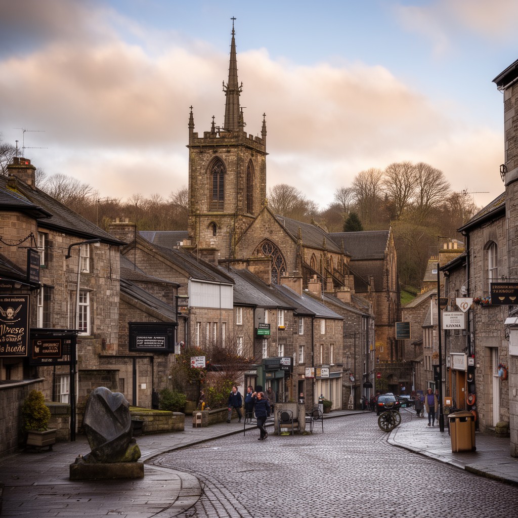 AI-generated illustration of Markinch