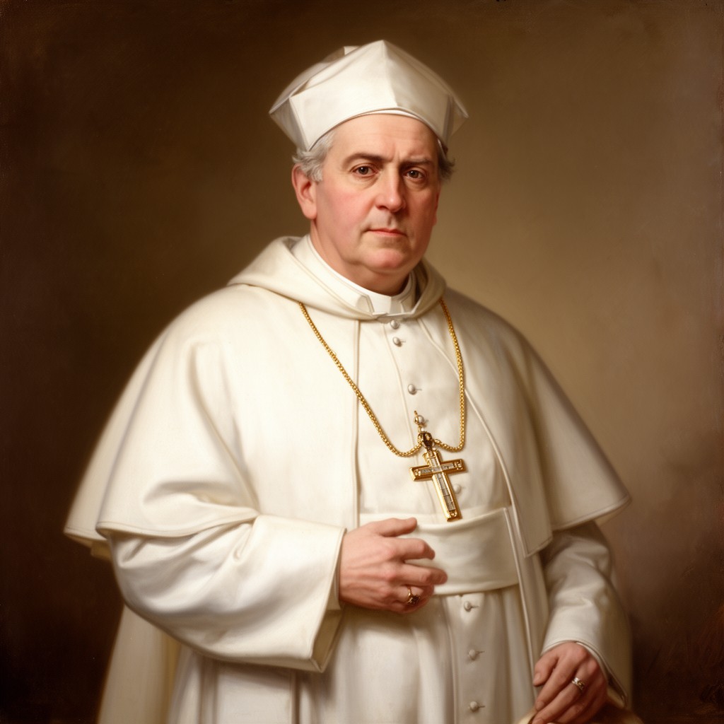 AI-generated illustration of Pope Pius IX