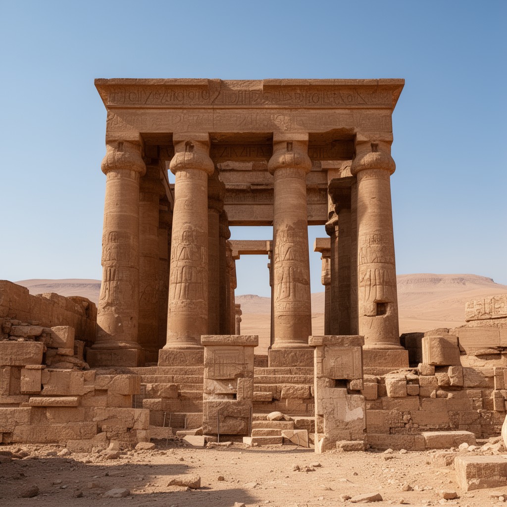 AI-generated illustration of Temple of Taffa