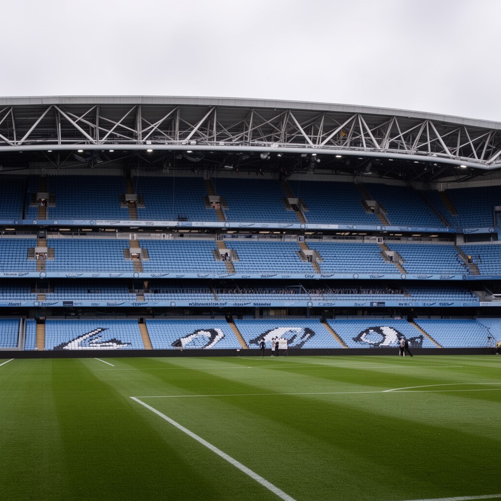 AI-generated illustration of North Stand