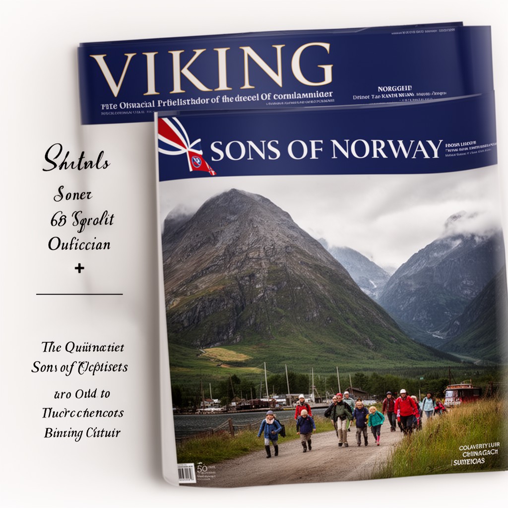 AI-generated illustration of Viking magazine