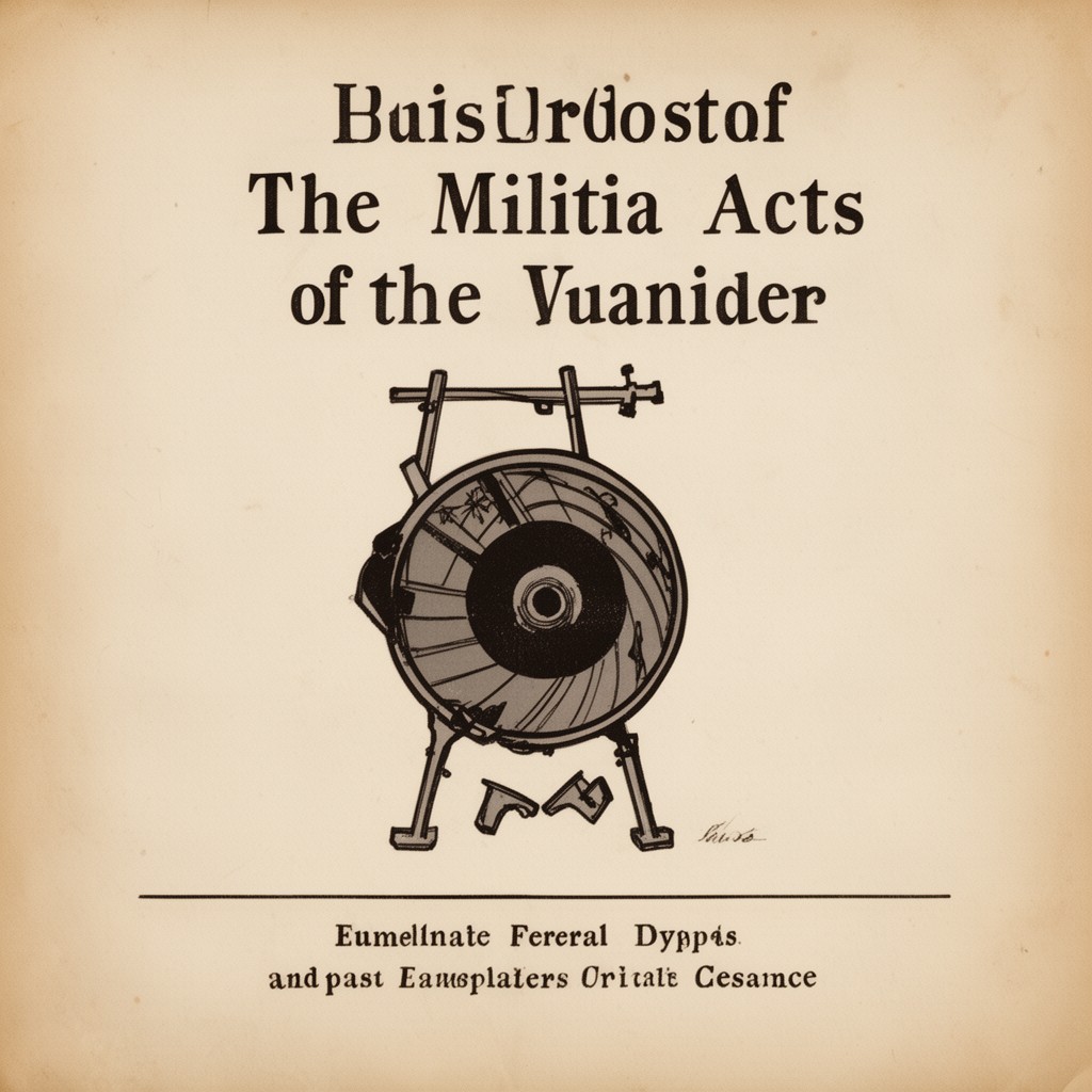 AI-generated illustration of Militia Acts of the United States