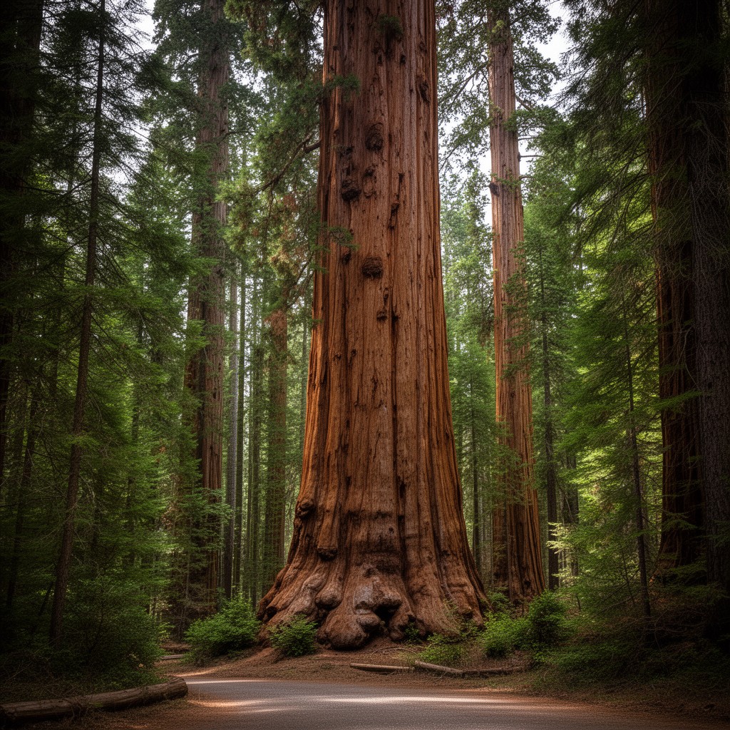 AI-generated illustration of Giant Forest