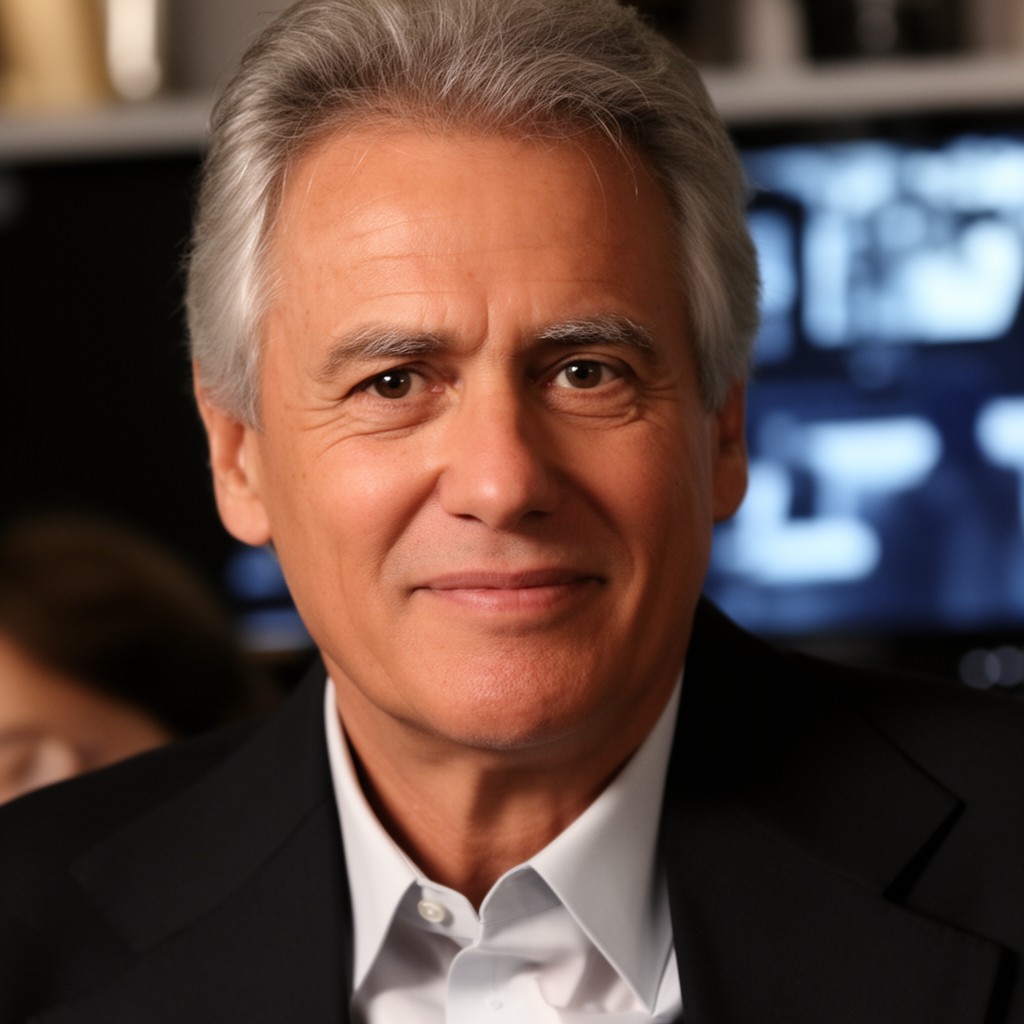 AI-generated illustration of Martin Sheen