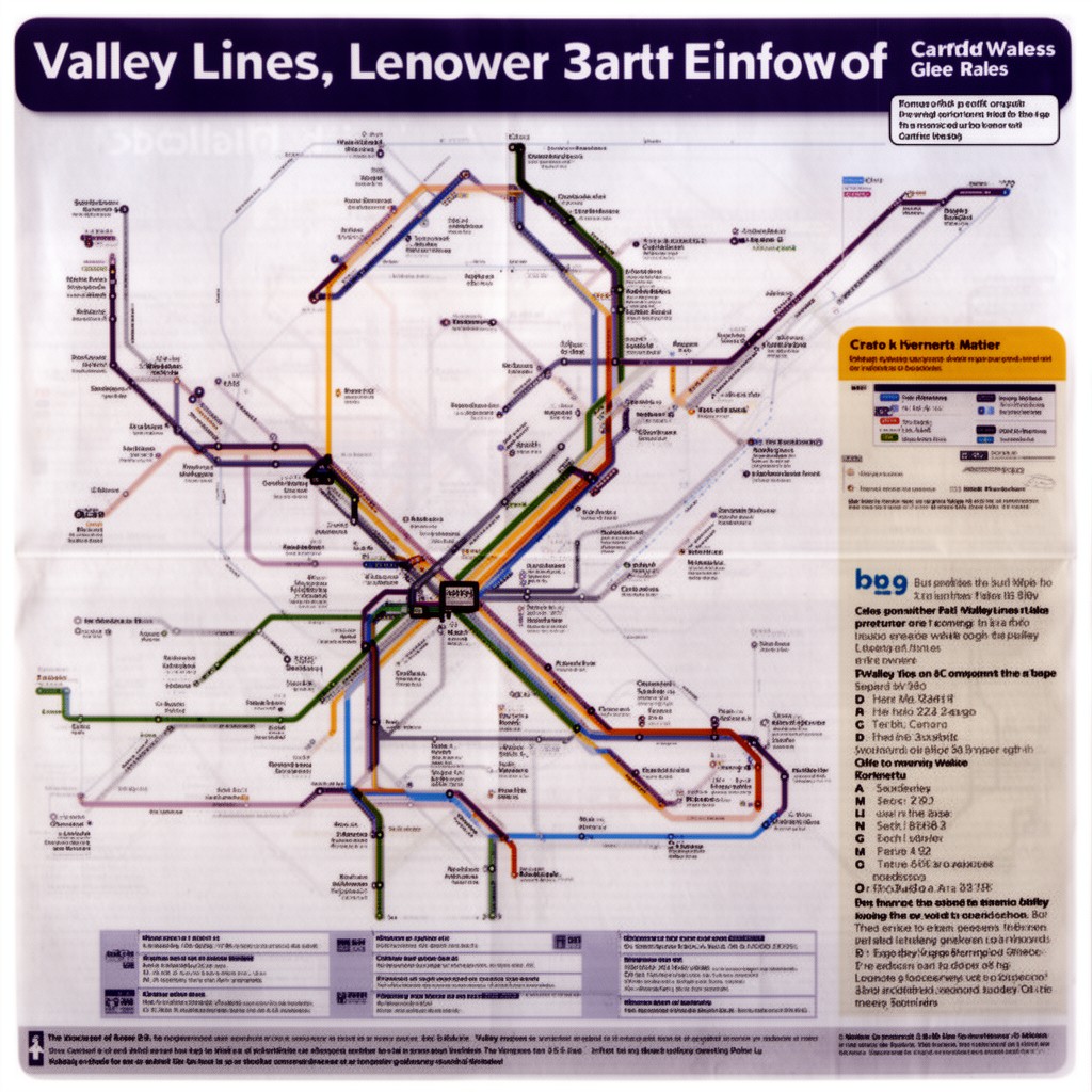 AI-generated illustration of Valley Lines