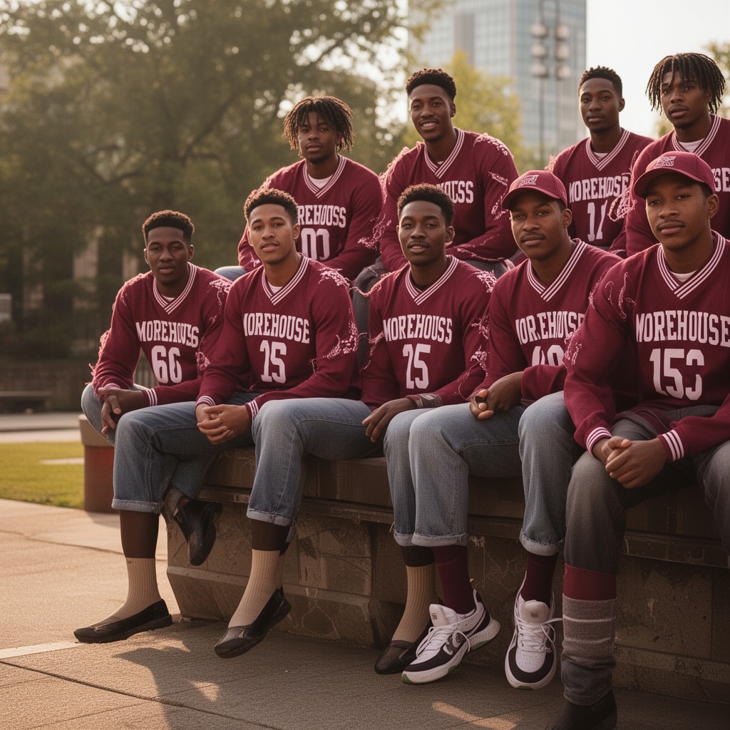 AI-generated illustration of Maroon Tigers