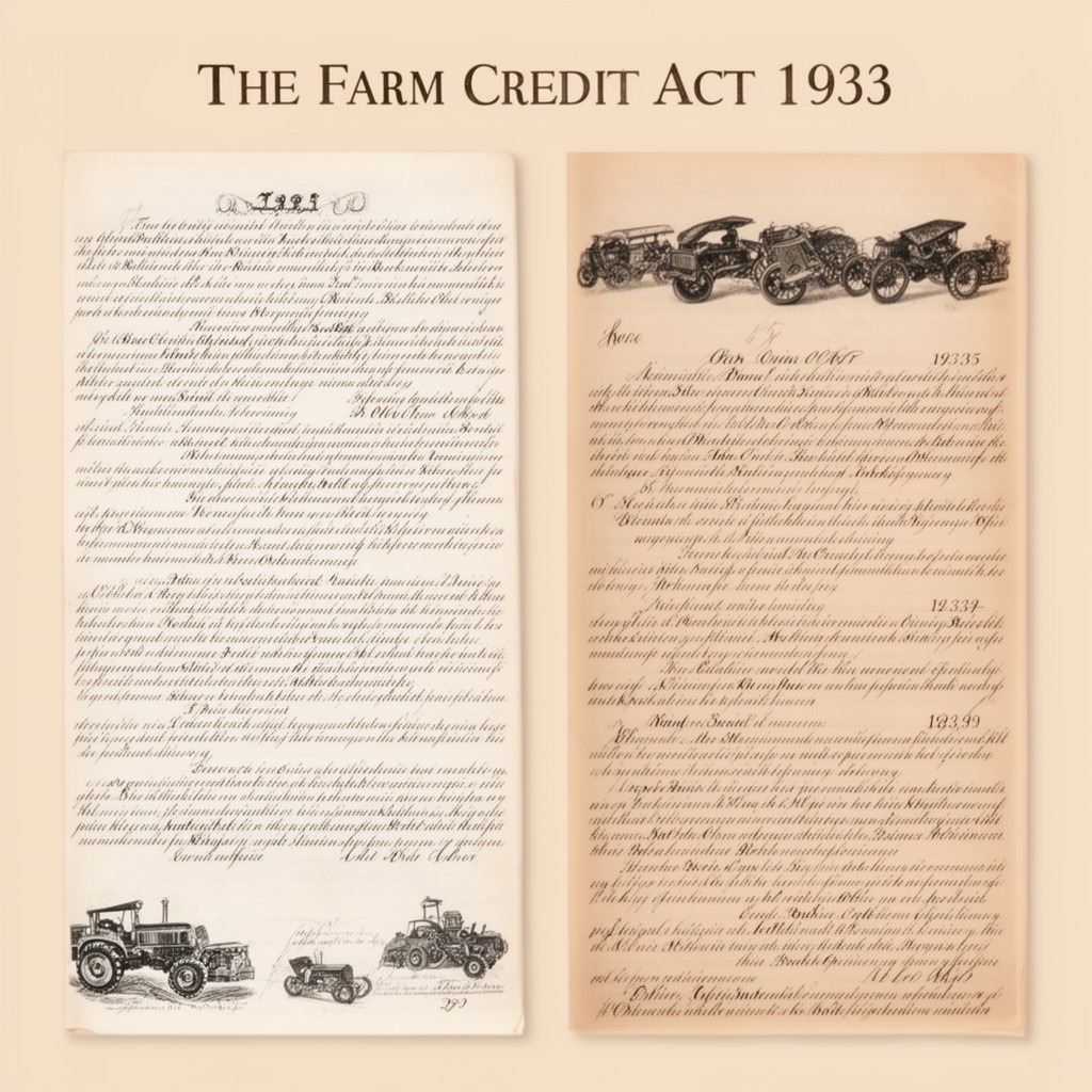 AI-generated illustration of Farm Credit Act of 1933