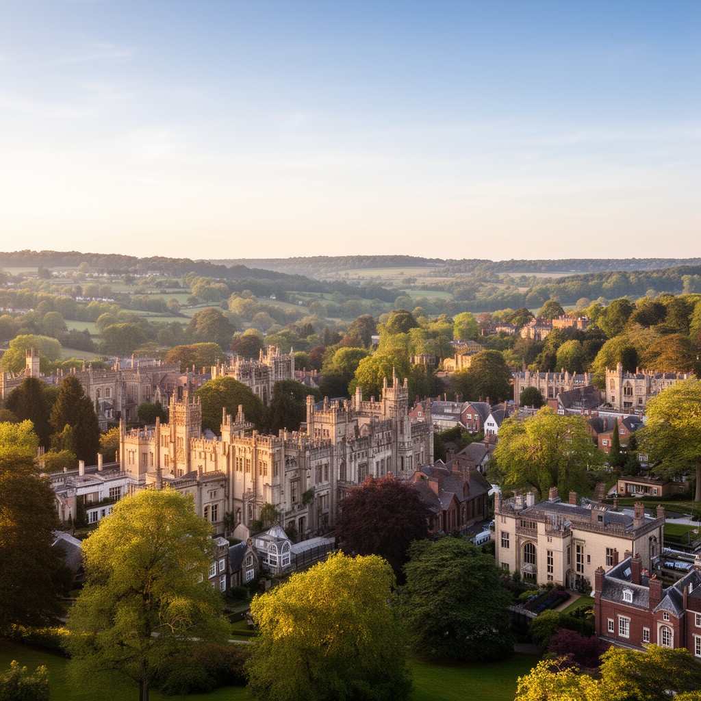 AI-generated illustration of Surrey
