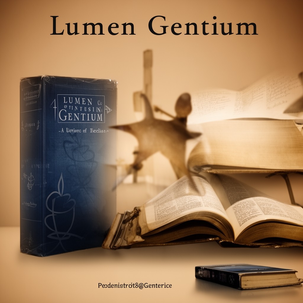 AI-generated illustration of Lumen Gentium
