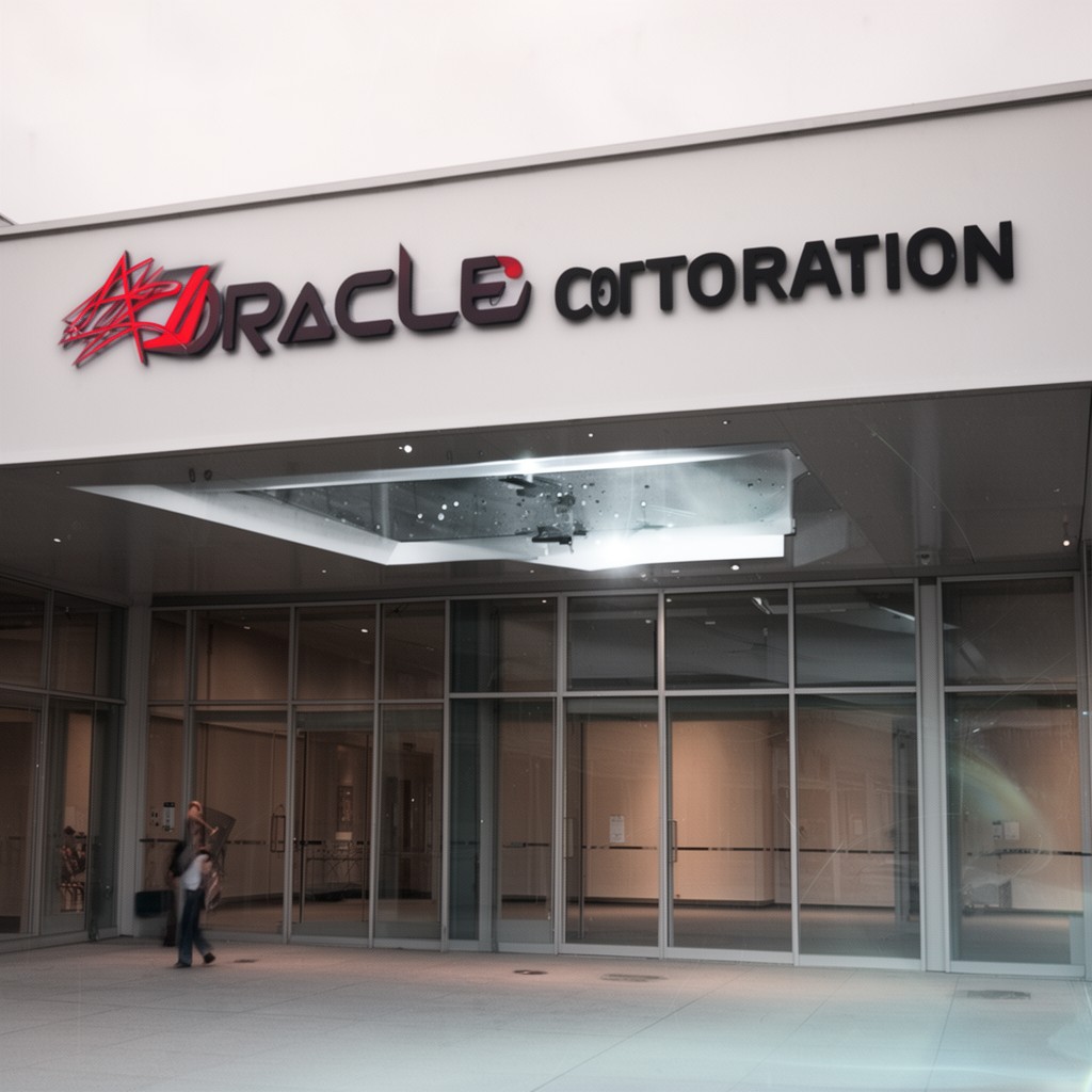 AI-generated illustration of Oracle Corporation