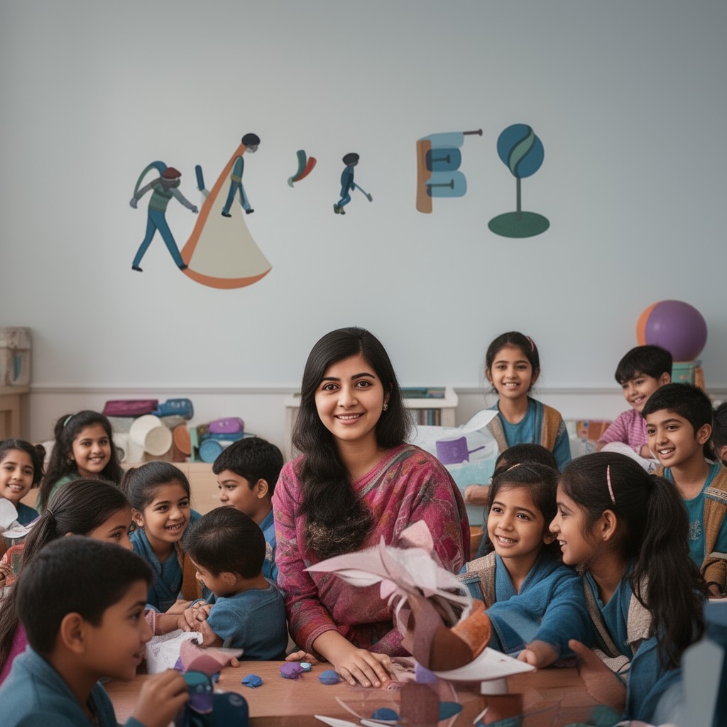 AI-generated illustration of Malala Fund