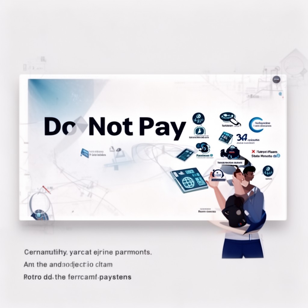 AI-generated illustration of Do Not Pay system