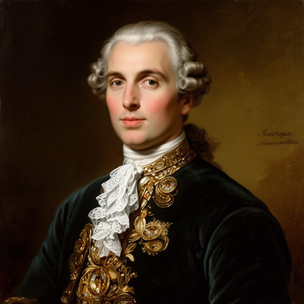 AI-generated illustration of Joseph II, Holy Roman Emperor