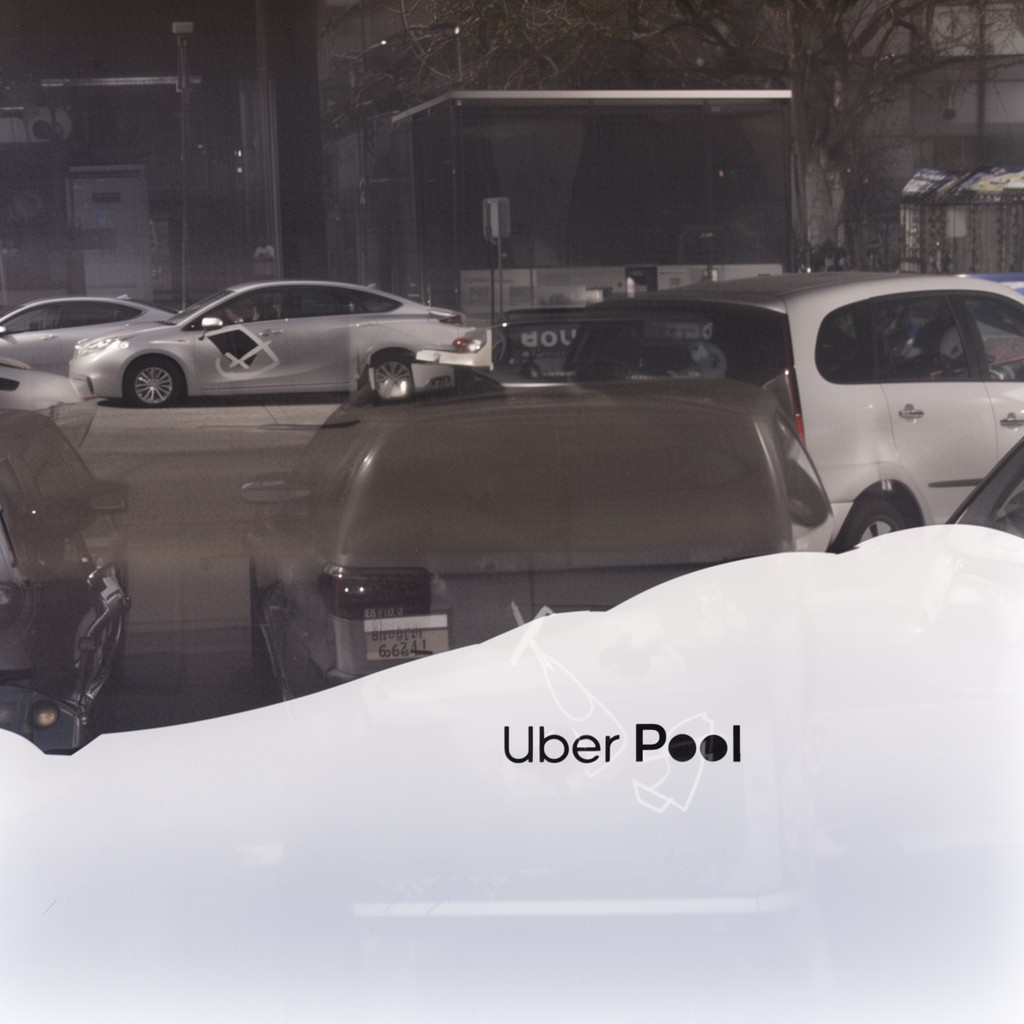 AI-generated illustration of Uber Pool