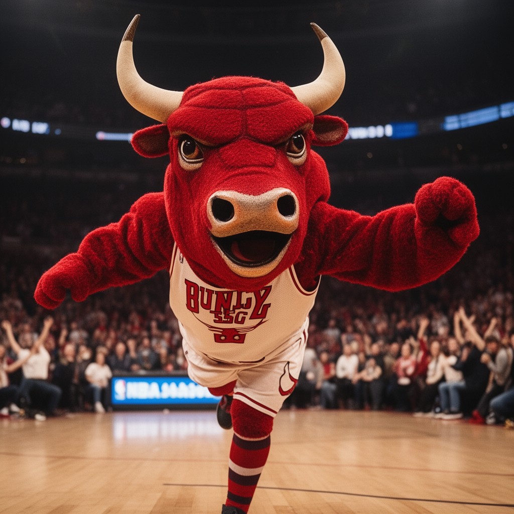 AI-generated illustration of Benny the Bull