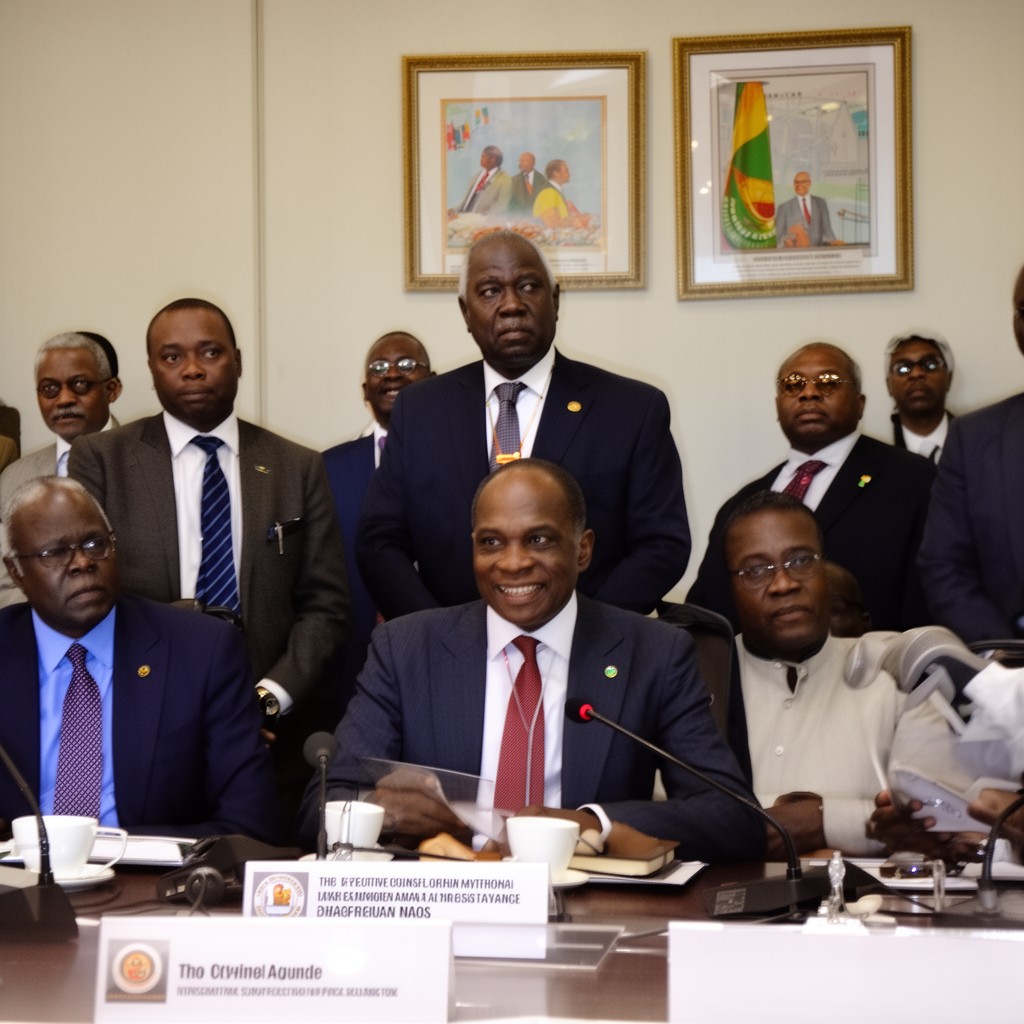 AI-generated illustration of Executive Council of the African Union