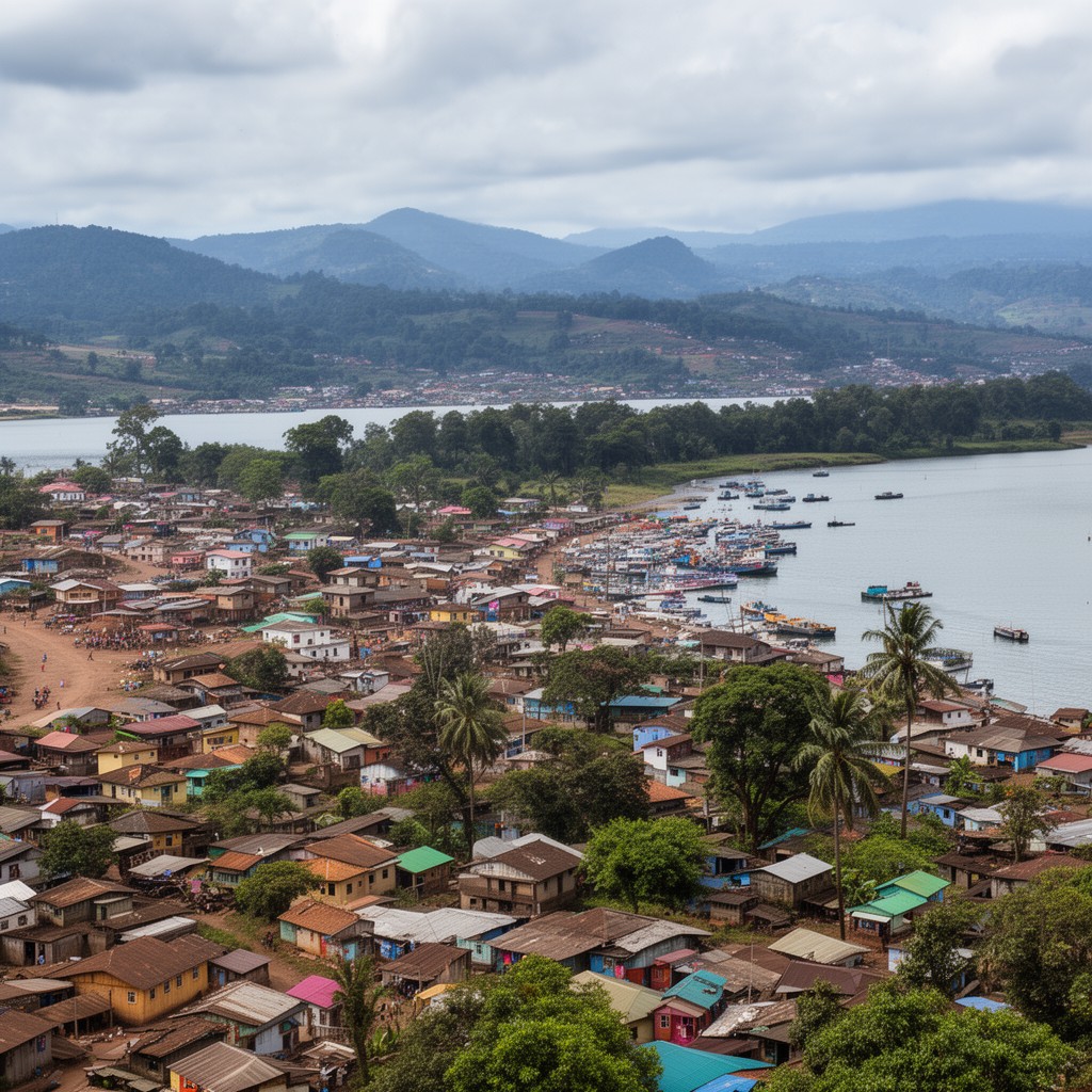 AI-generated illustration of Kigoma