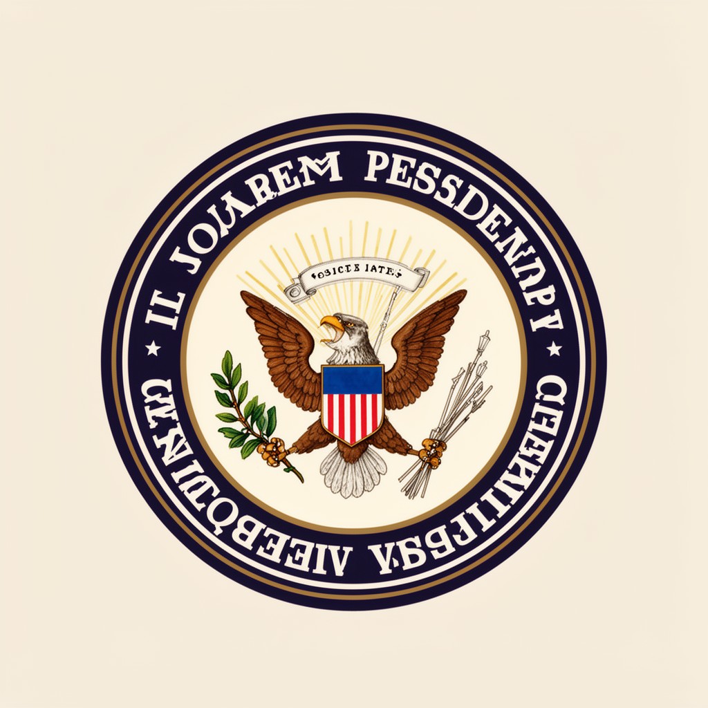 AI-generated illustration of Seal of the Vice President of the United States