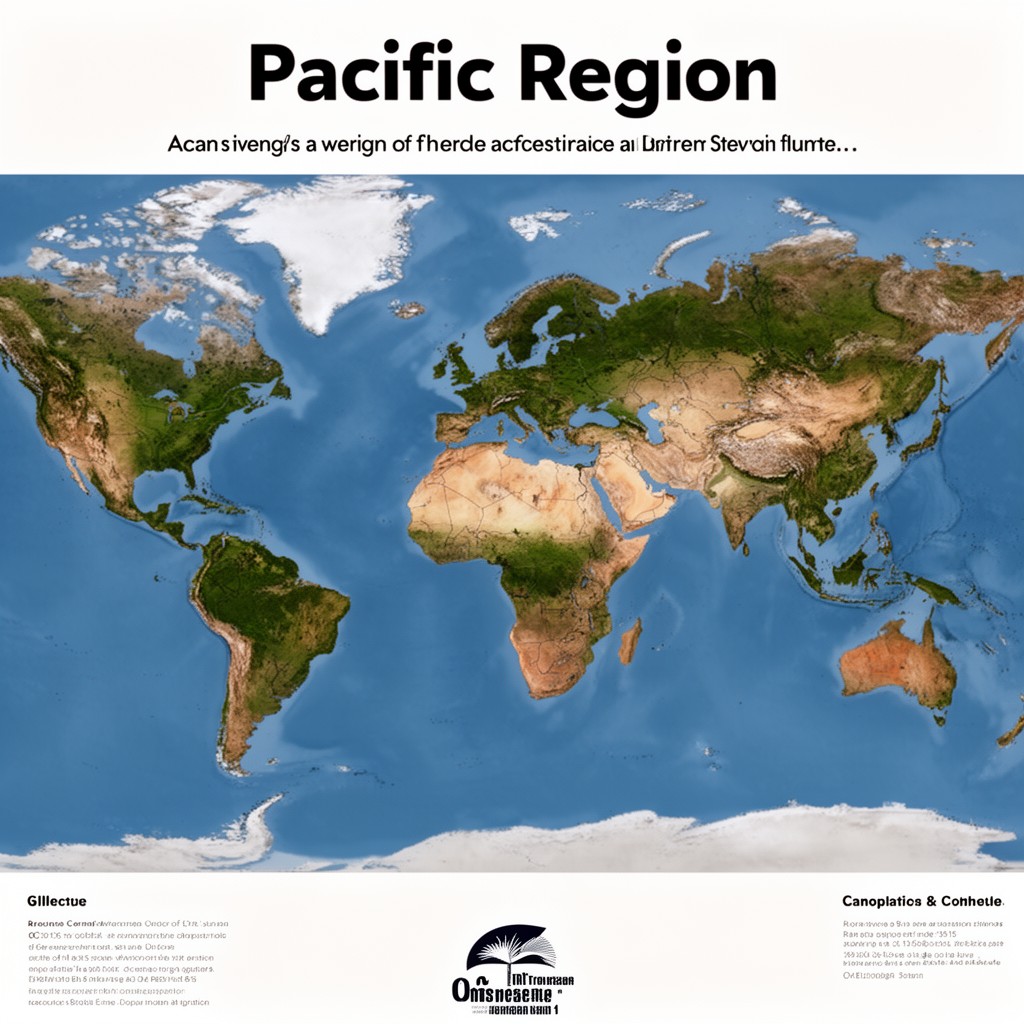 AI-generated illustration of Pacific Region