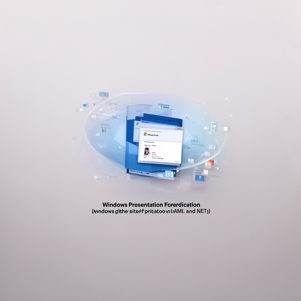 AI-generated illustration of Windows Presentation Foundation