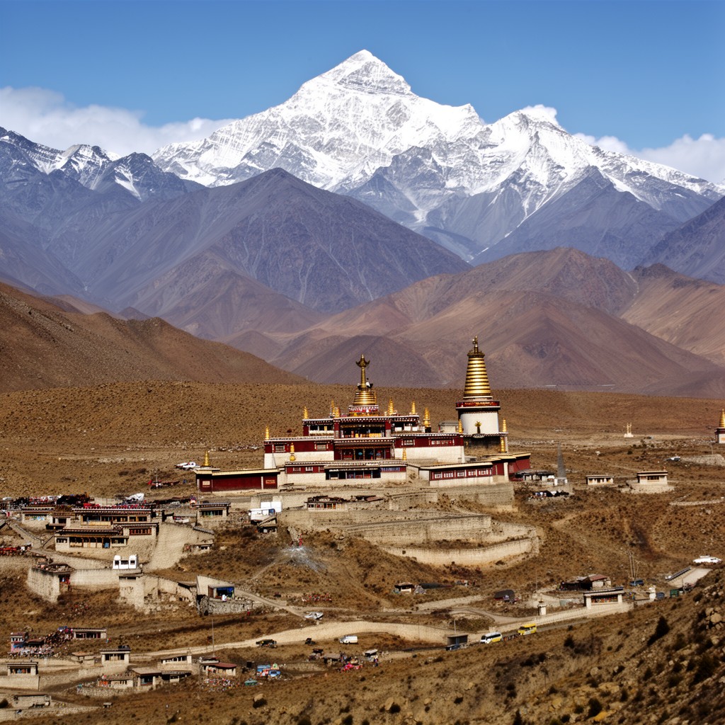 AI-generated illustration of Tibet Autonomous Region