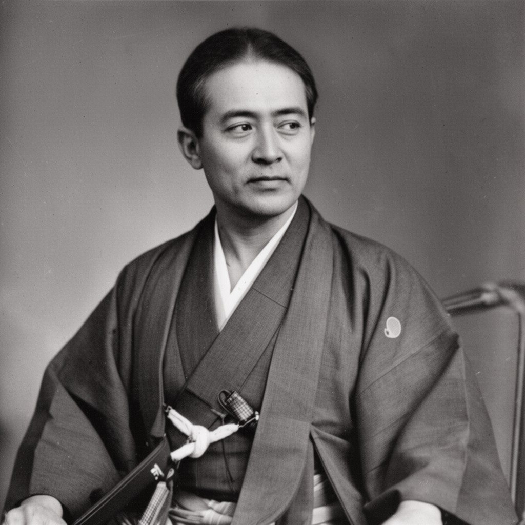 AI-generated illustration of Hasegawa Yoshimichi