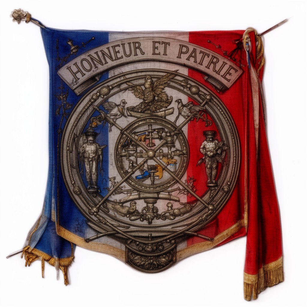 AI-generated illustration of Honneur et Patrie