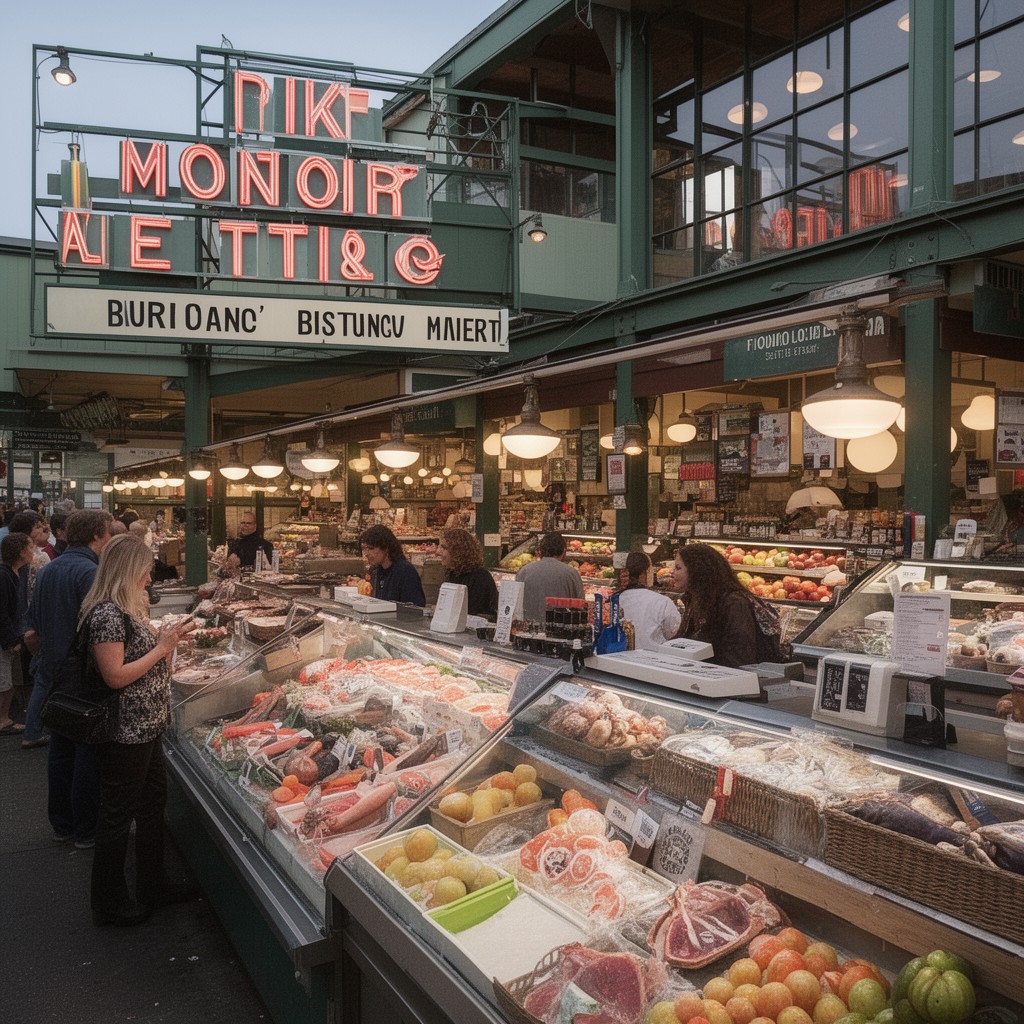 AI-generated illustration of The Market