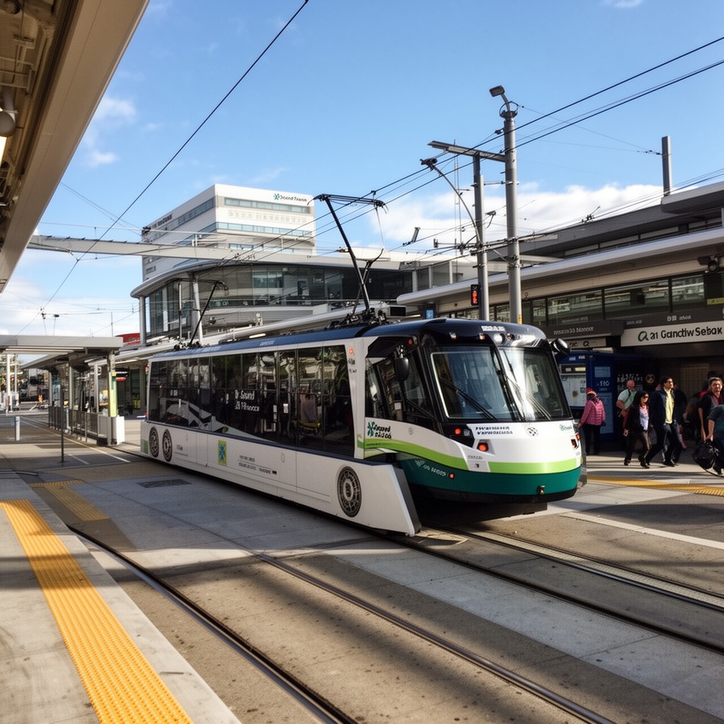 AI-generated illustration of Sound Transit